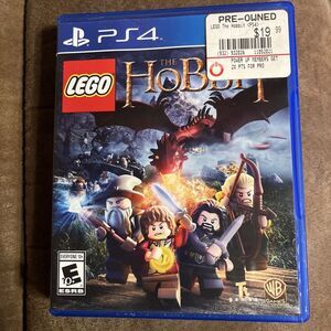 LEGO The Hobbit - Playstation 4 - TESTED & WORKS PS4